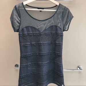 Guess sheer lacy top